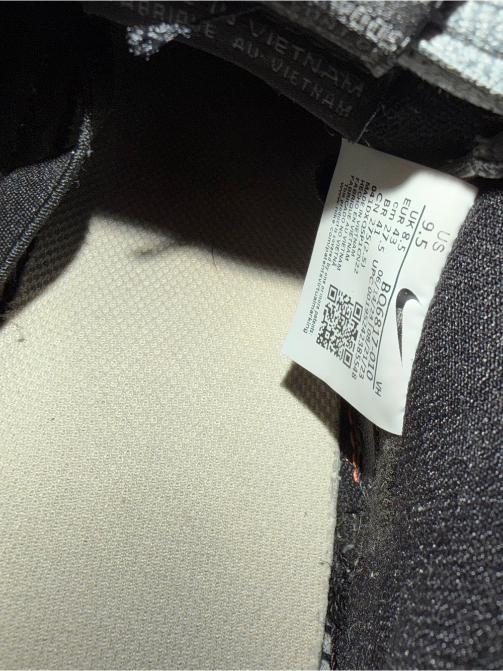Nike SB Dunk Low Pro Black Gum CD2563-006 Men’s Sneakers - Picture 5 of 5